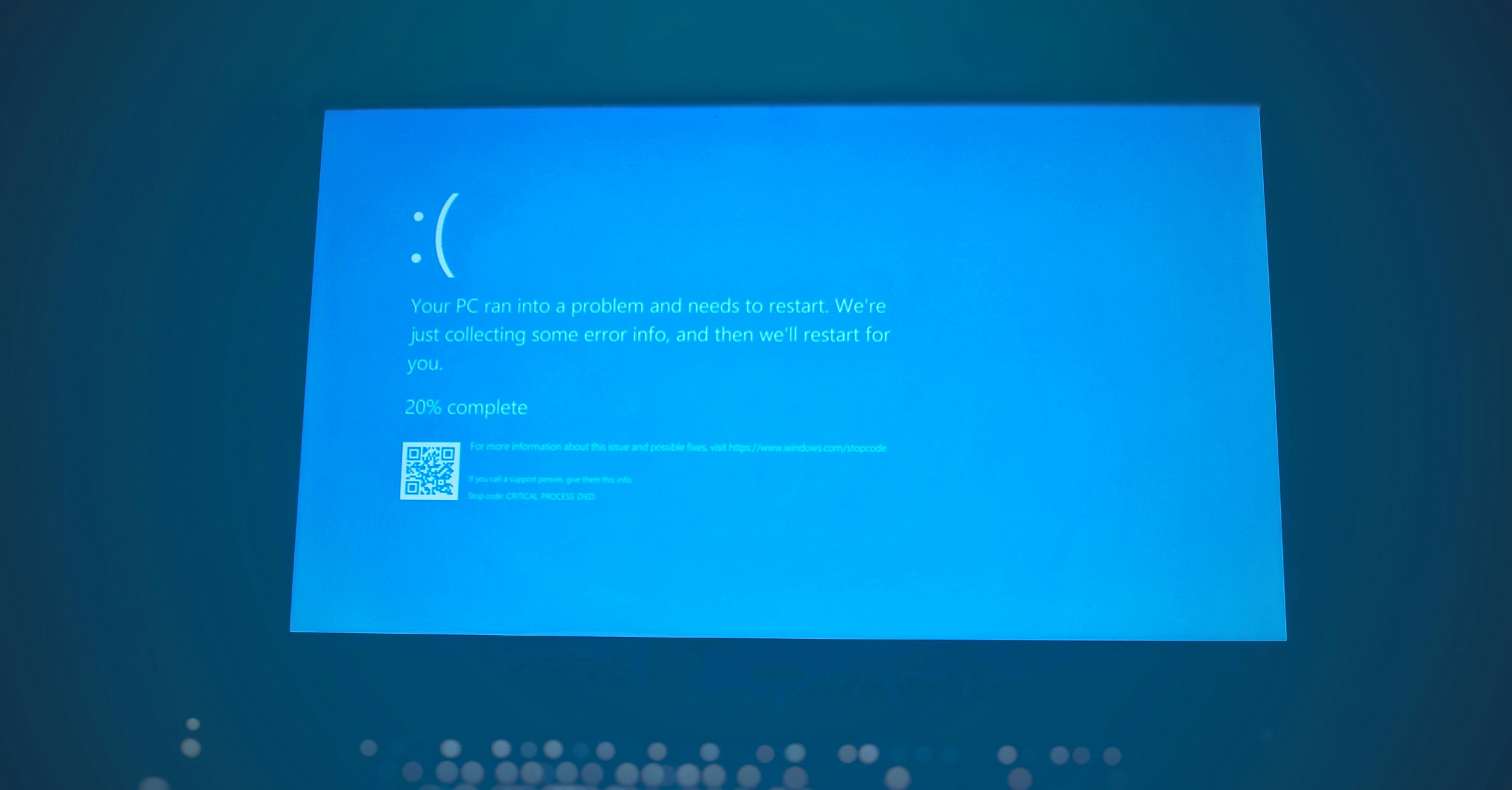 Blue Screen System Outage