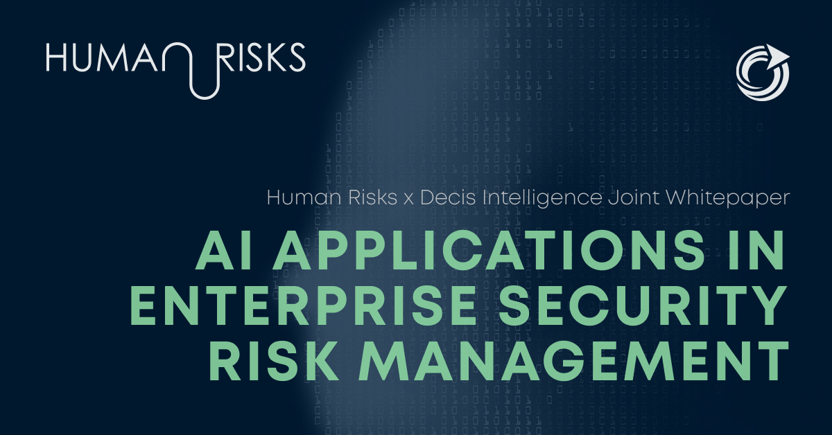 AI Applications In Enterprise Security Risk Management